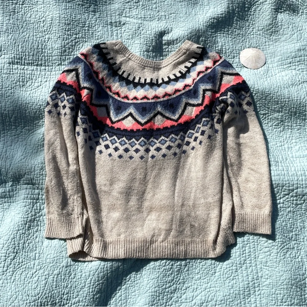 Garage Diamond Patterned Sweater - Picture 3 of 4